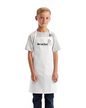 "Not Perfect" Youth Recycled Apron (Black or White) - PRE-ORDER