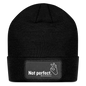 Patch Beanie - black