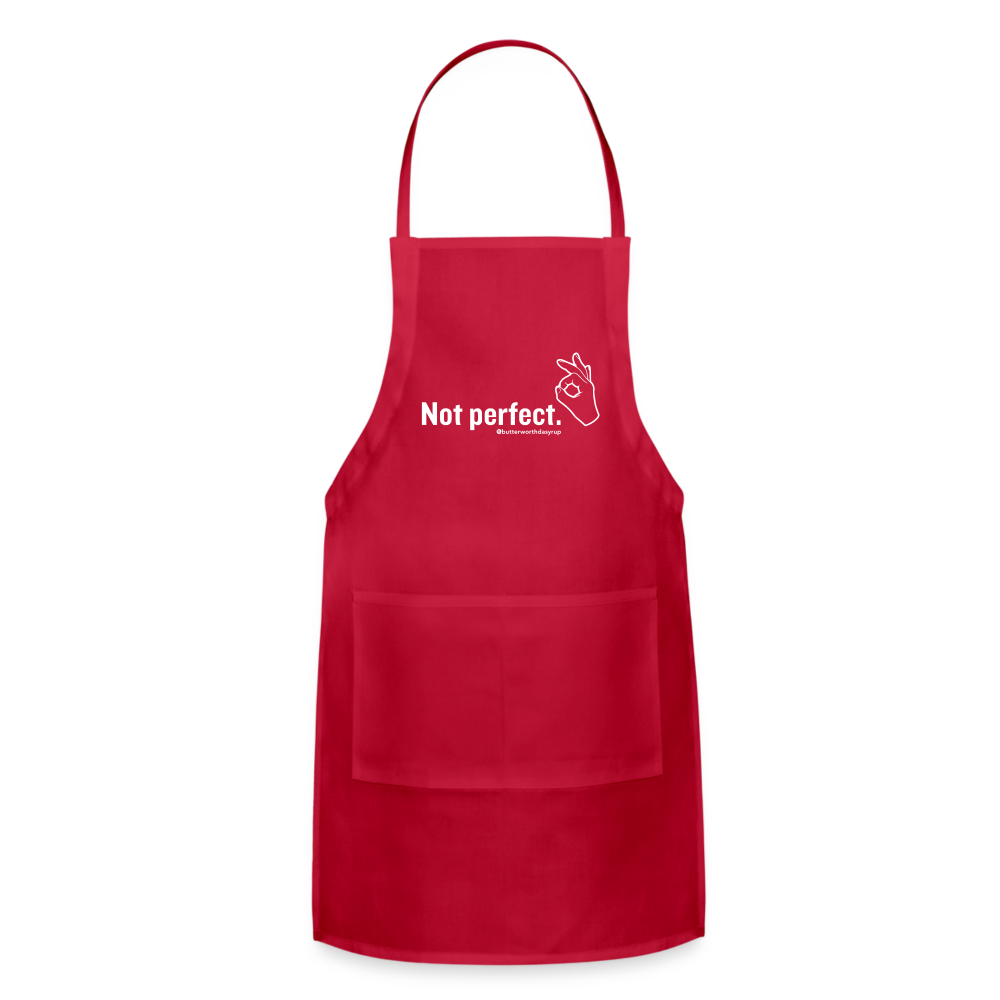 Adjustable Apron - red