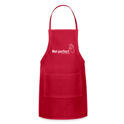 Adjustable Apron - red