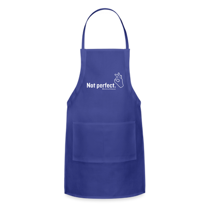 Adjustable Apron - royal blue