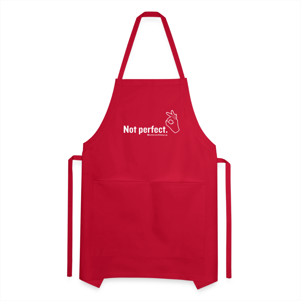 Adjustable Apron - red