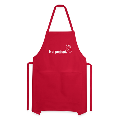 Adjustable Apron - red