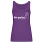 Women’s "Not perfect" Tank Top - purple