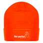 Patch Beanie - neon orange