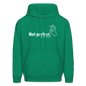 "Not perfect" Unisex Adult Hoodie - kelly green