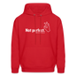 "Not perfect" Unisex Adult Hoodie - red