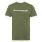 "Favorite" Tee - heather military green