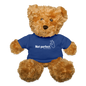 "Not perfect" Teddy Bear - royal blue