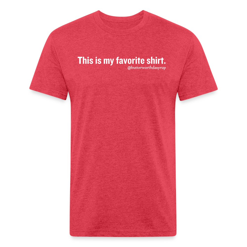 "Favorite" Tee - heather red