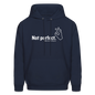 "Not perfect" Unisex Adult Hoodie - navy