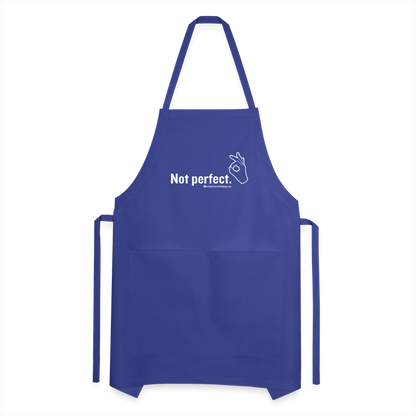 Adjustable Apron - royal blue