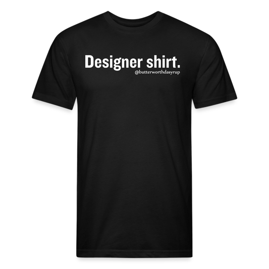 "Designer shirt" tee - black