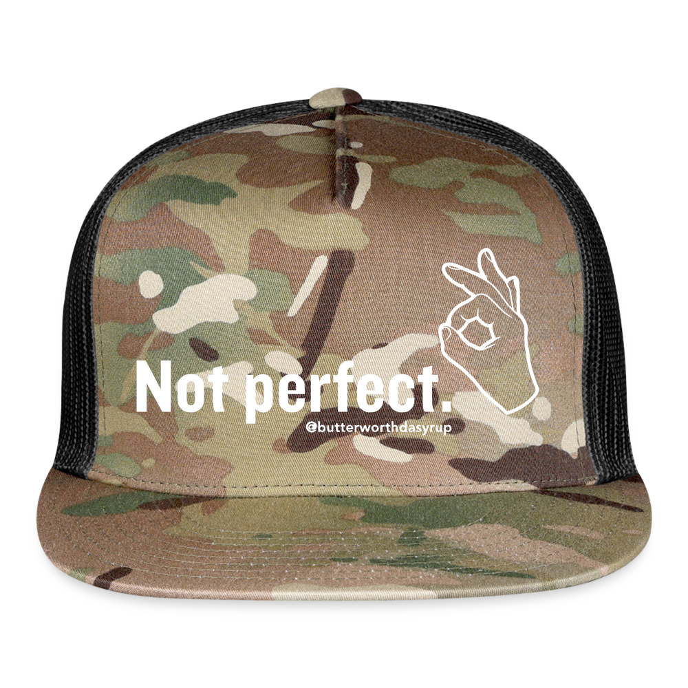 Trucker Hat - MultiCam\black