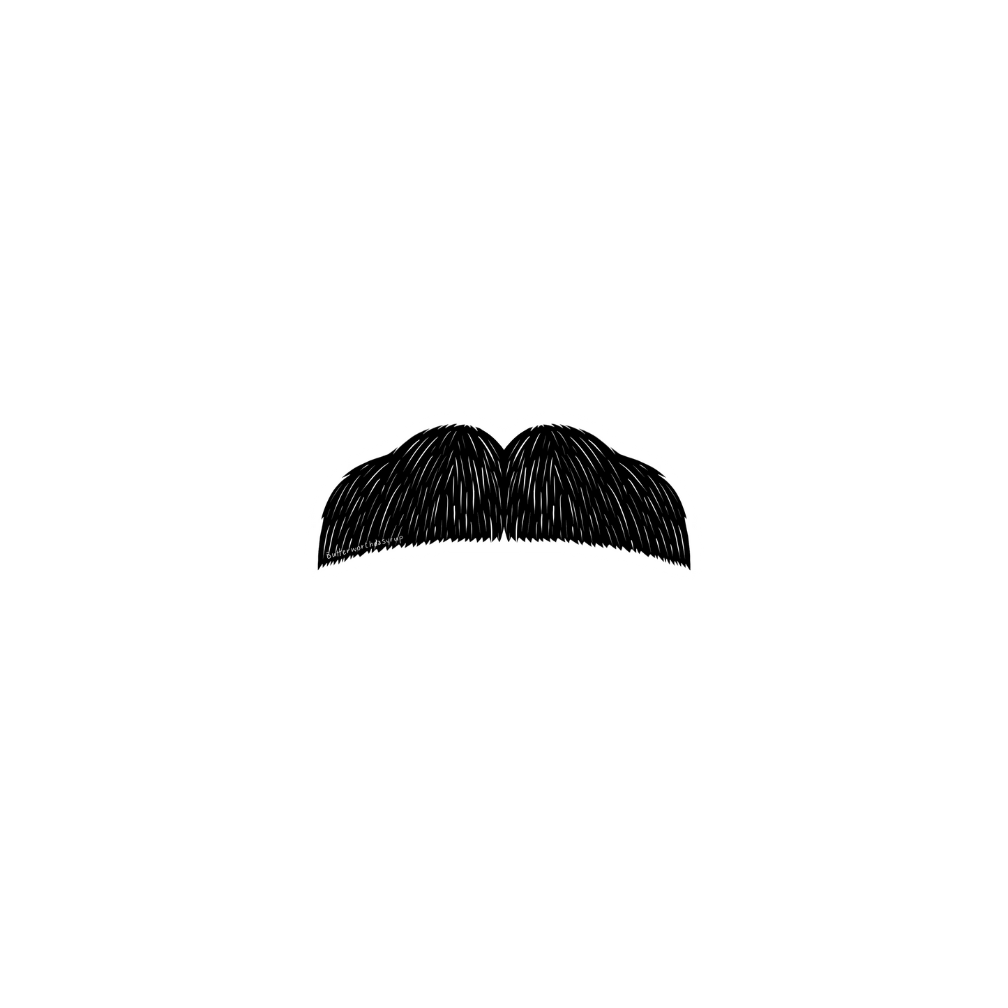 Butterworth Mustache Magnet